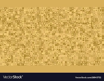 Abstract chaotic colorful mosaic pattern desktop vector image
