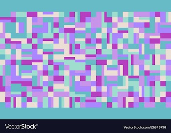 Abstract chaotic colorful mosaic pattern webpage vector image