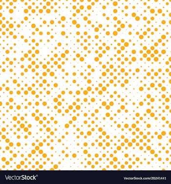 Abstract chaotic halftone circle pattern vector image