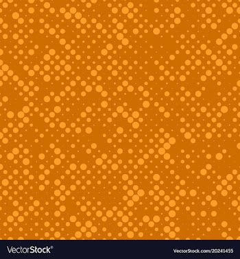 Abstract chaotic halftone circle pattern vector image