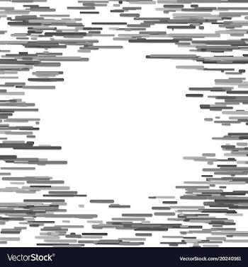 Abstract chaotic horizontal stripe background vector image
