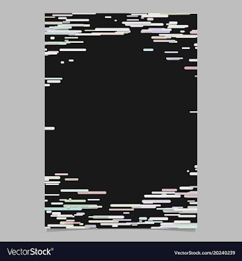 Abstract chaotic horizontal stripe background vector image
