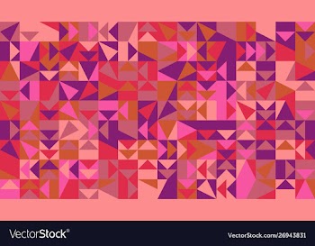 Abstract chaotic polygonal mosaic pattern desktop vector image