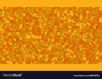 Abstract chaotic random geometrical mosaic vector image