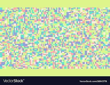 Abstract chaotic rectangular mosaic pattern vector image