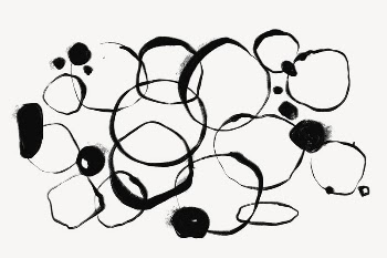 Abstract circle background, black and | Free Photo - rawpixel
