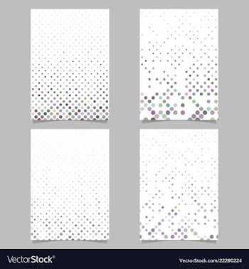 Abstract circle pattern background brochure vector image