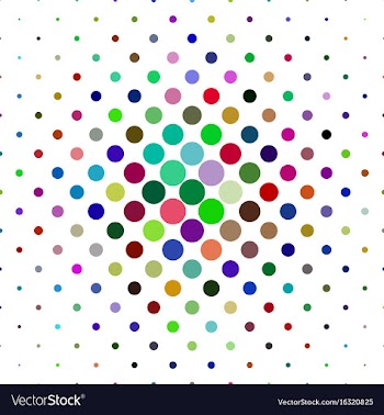 Abstract circle pattern background - graphic vector image