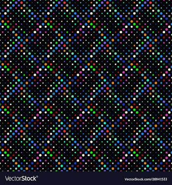 Abstract circle pattern background - multicolor vector image