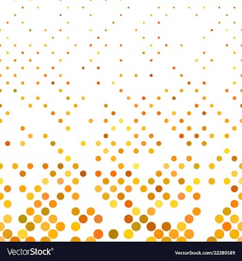 Abstract circle pattern background with small dots vector image