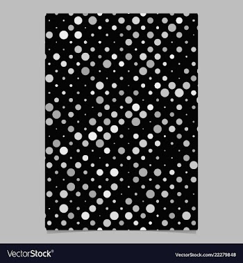 Abstract circle pattern brochure design vector image