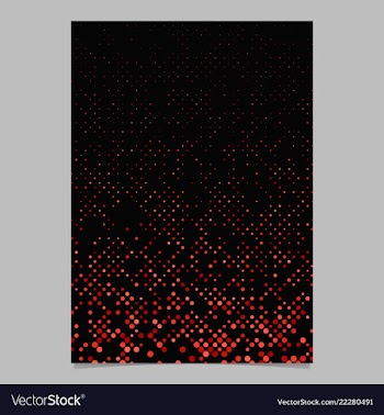 Abstract circle pattern brochure template vector image