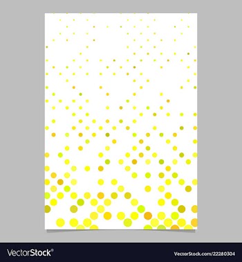 Abstract circle pattern flyer background template vector image