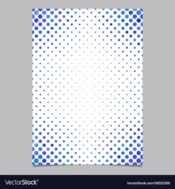 Abstract circle pattern page background template vector image