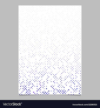 Abstract circle pattern poster template - cover vector image