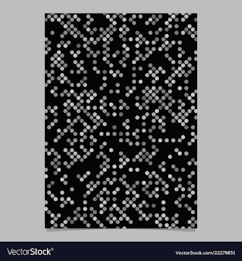 Abstract circle pattern poster template vector image