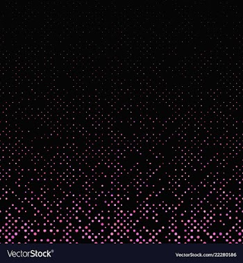 Abstract circle pattern - snowfall background vector image