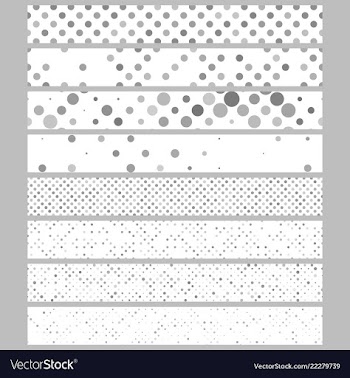 Abstract circle pattern web banner background set vector image