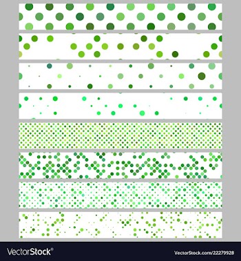 Abstract circle pattern web banner background set vector image