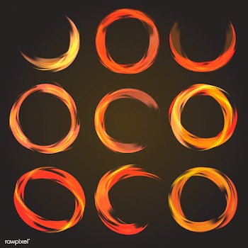 Abstract circular collection | Free stock vector - 553519