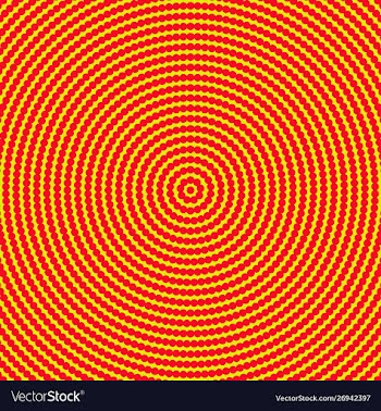 Abstract circular dot pattern background design vector image