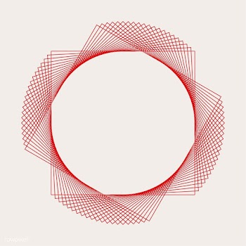 Abstract circular geometric element vector | Free stock vector - 486970