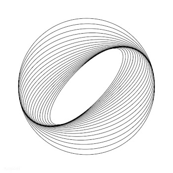 Abstract circular geometric element vector | Free stock vector - 486978