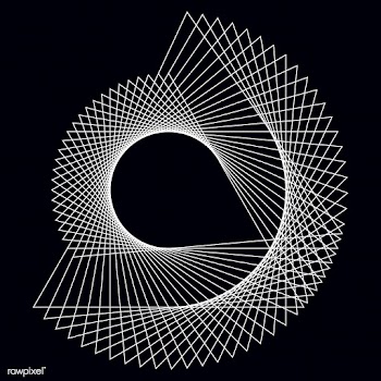 Abstract circular geometric element vector | Free stock vector - 486984