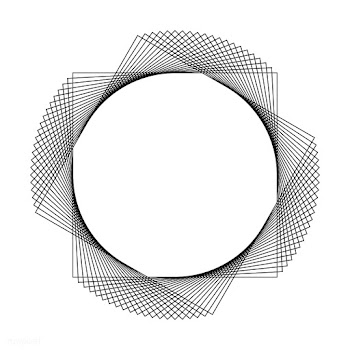 Abstract circular geometric element vector | Free stock vector - 487054