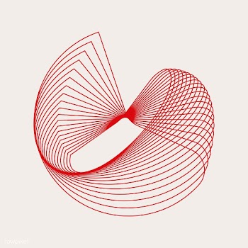 Abstract circular geometric element vector | Free stock vector - 487121