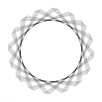 Abstract circular geometric element vector | Free stock vector - 487130