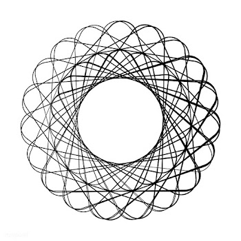 Abstract circular geometric element vector | Free stock vector - 487142