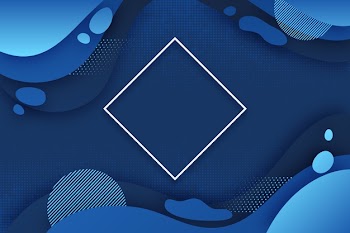 Abstract classic blue wallpaper Free Vector