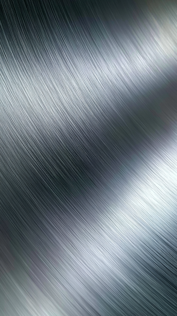 Abstract Close-Up of Brushed Stainless Steel
