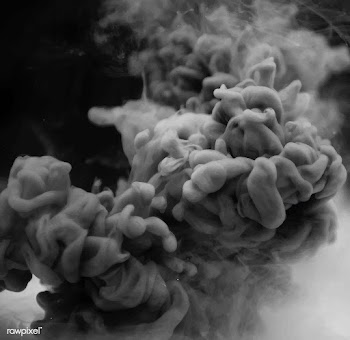 Abstract cloud of black paint in water | Free stock vector - 412426