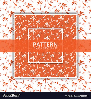 abstract coconut tree pattern background