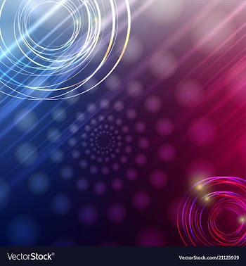 Abstract color blurred gradient background with vector image