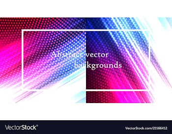 Abstract color blurred gradient background with vector image