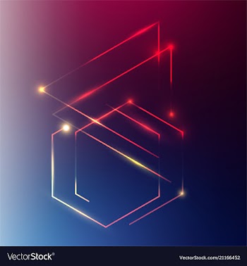Abstract color blurred gradient background with vector image