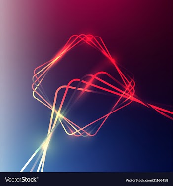 Abstract color blurred gradient background with vector image