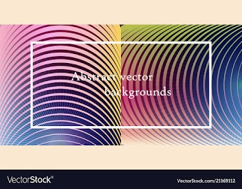 Abstract color blurred gradient background with vector image