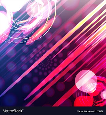 Abstract color blurred gradient background with vector image