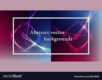 Abstract color blurred gradient background with vector image