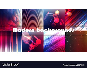 Abstract color blurred gradient background with vector image