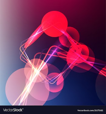 Abstract color blurred gradient background with vector image