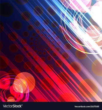 Abstract color blurred gradient background with vector image