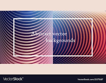 Abstract color blurred gradient background with vector image
