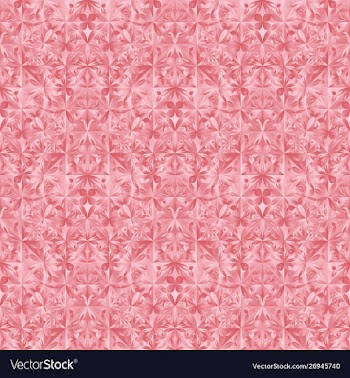 Abstract color geometrical triangular flower vector image