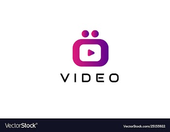 Abstract colored template design vector image