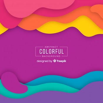 Abstract colorful background Free Vector